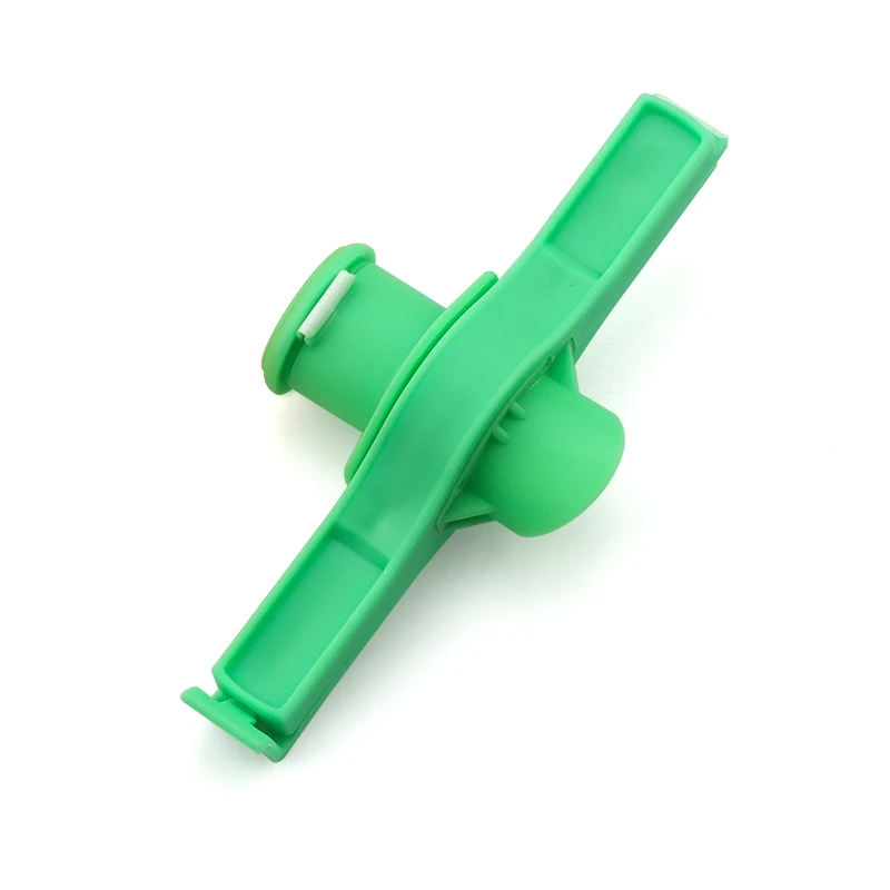 1pcs green 12 шт. портативный зажим для закусок с зажимом, пластиковый зажим для запечатывания, для хранения продуктов, кухонные инструменты, герметик для сохранения свежести - Цвет: 1pcs green
