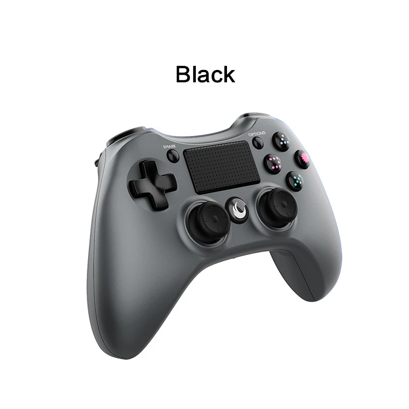 Черный Беспроводной игровой контроллер для PS4 контроллер Bluetooth беспроводной джойстик для playstadi4 Dualshock PC Windows PS3 Android tv Box - Цвет: Черный