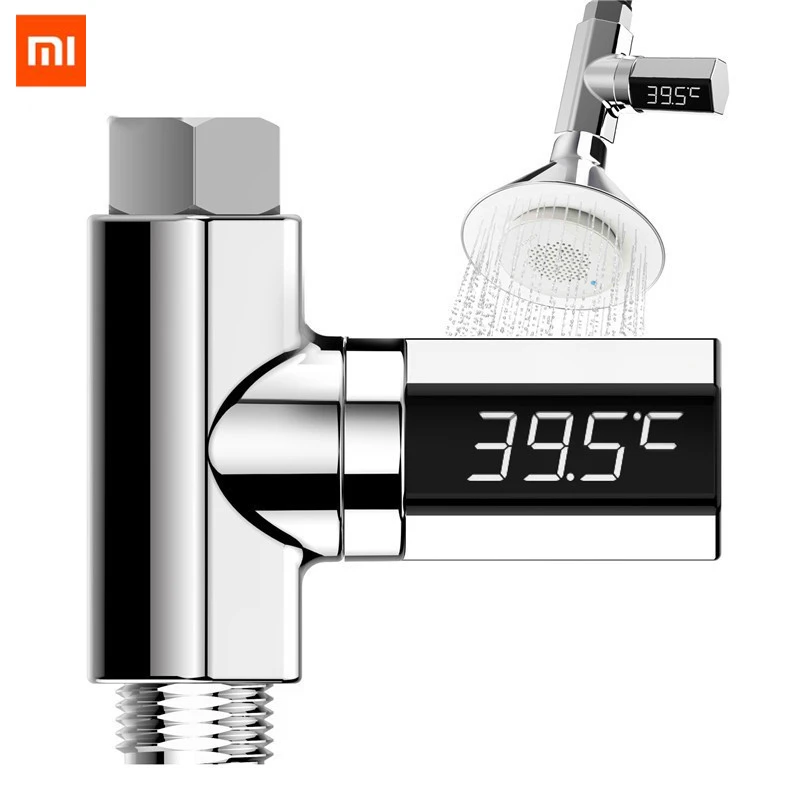 Цифровой светодиодный термометр Xiaomi Youpin визуальный водонепроницаемый цифровой