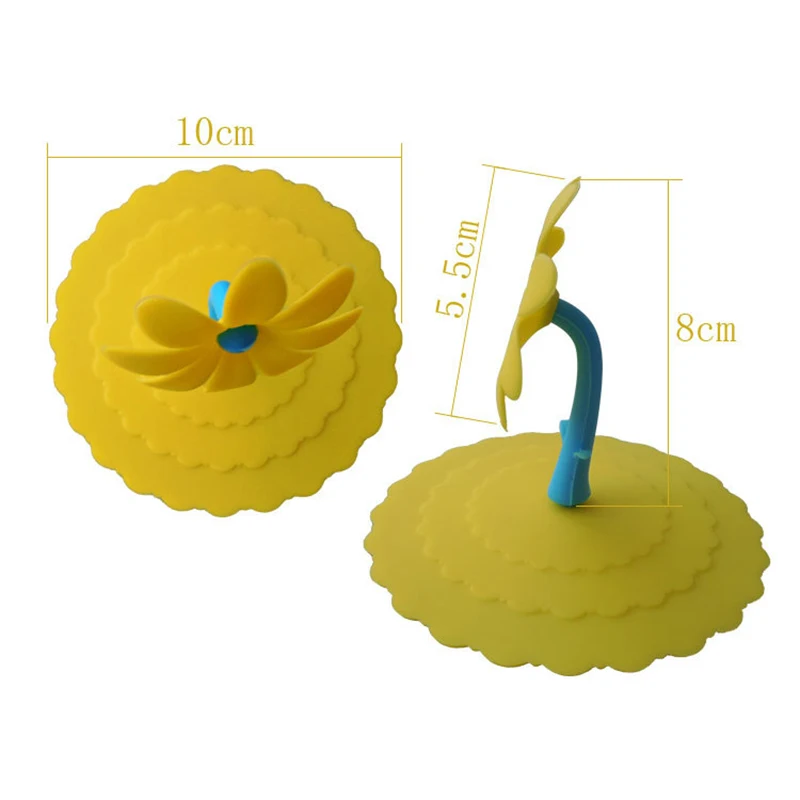 

Sunflower Cup Cover with Food-Grade Silicone Anti-Dust Airtight Seal Durable Soft Long Lasting Convenient for Coffee Cup HR