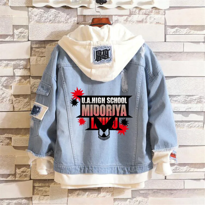 Style 9 My Hero Academy Midoriya шото Тодороки, толстовки для косплея, костюмы для мужчин и женщин, джинсовая куртка на молнии, Повседневная Толстовка, пальто, Топ - Цвет: Style 9