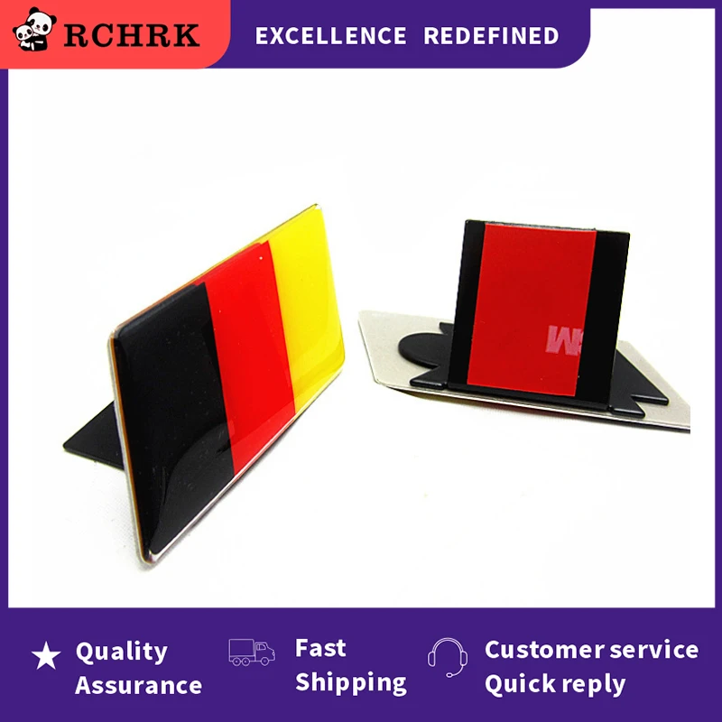 Германская флаг-гриль-эмблема-бэдж для Volkswagen Scirocco GOLF 7 Golf 6 Polo GTI VW Tiguan для Audi A4 A6 автоаксессуары 1 шт. Горячий.