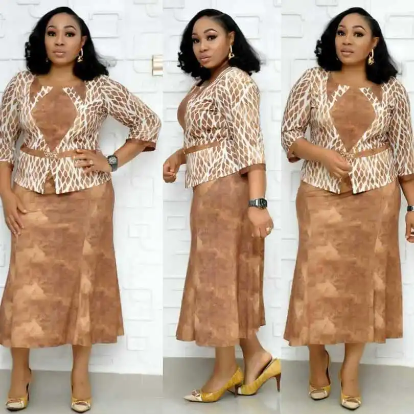 Анкара комплект из обуви в африканском стиле платья для женщин с принтом