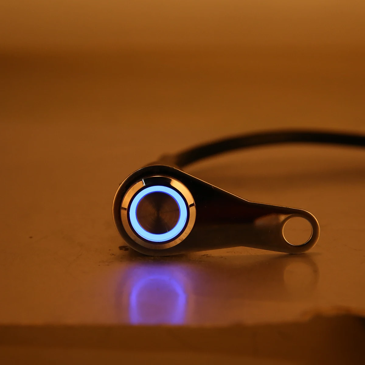 1 шт. светодиодный светильник для мотоцикла крепление на руль кнопочный