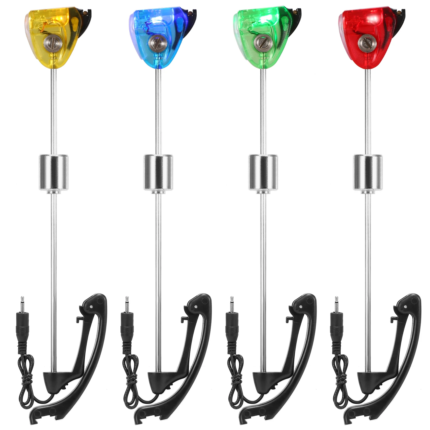 Светодиодный комплект рыболовных снастей Lixada индикатор укуса для рыбалки на