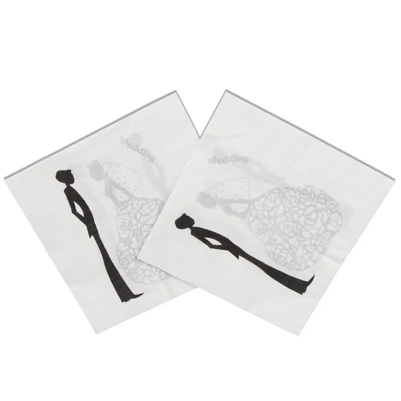 D napkin 20pcs 20 шт цветы розы бумажные салфетки кафе и вечерние салфетки украшение в технике декупажа бумажные Мути-Стили единорог животные - Цвет: D napkin 20pcs