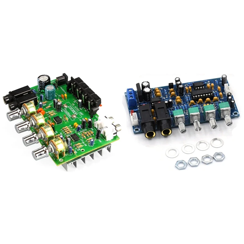1 шт. Встроенная плата усилителя микрофона реверберация караоке 40 Вт + TDA8944