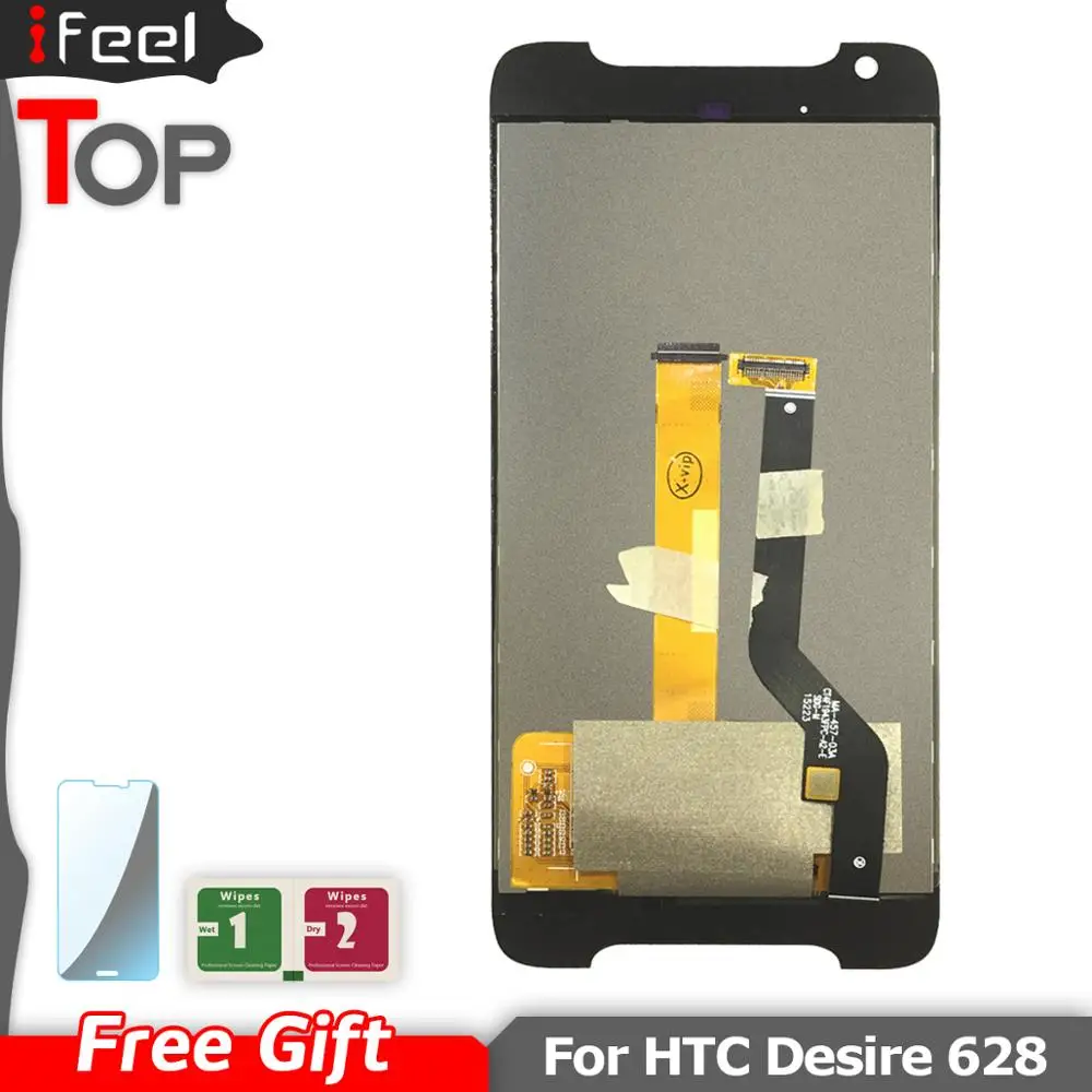 100% Tesd рабочий 5 0 &quotЖК-дисплей для HTC Desire 628 D628 сенсорный экран дигитайзер сборка