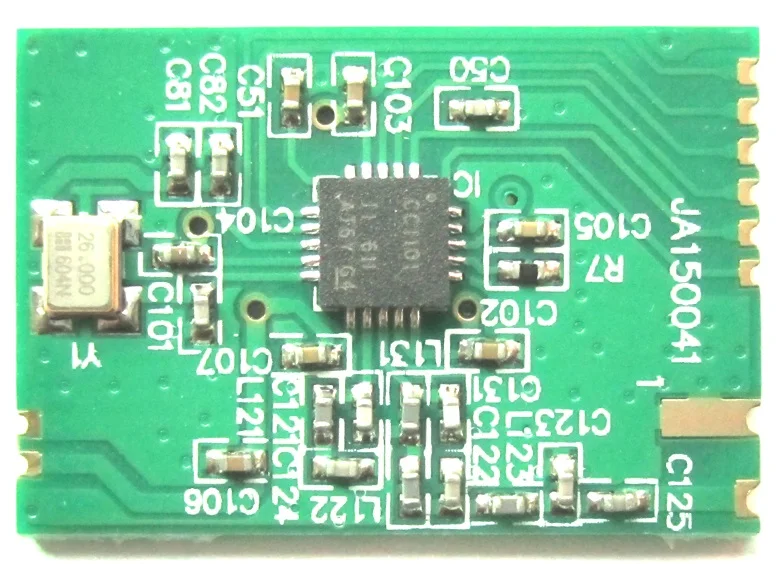 CC1101 CC1100 беспроводной модуль 433 м с пружинной антенной
