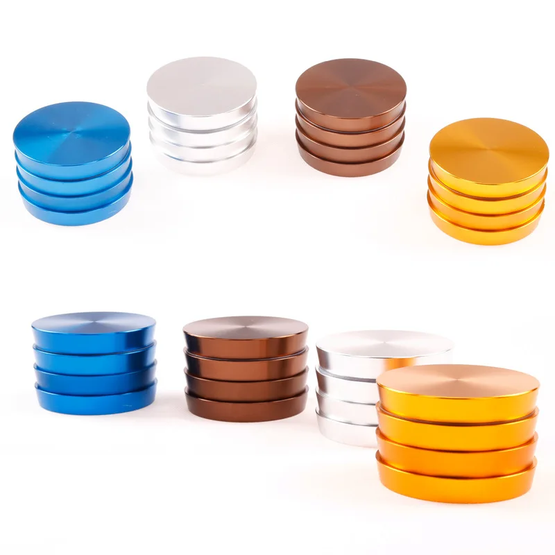 Башня Форма 4 Слои измельчитель травы сорняков 63 мм Алюминий в форме трапеции