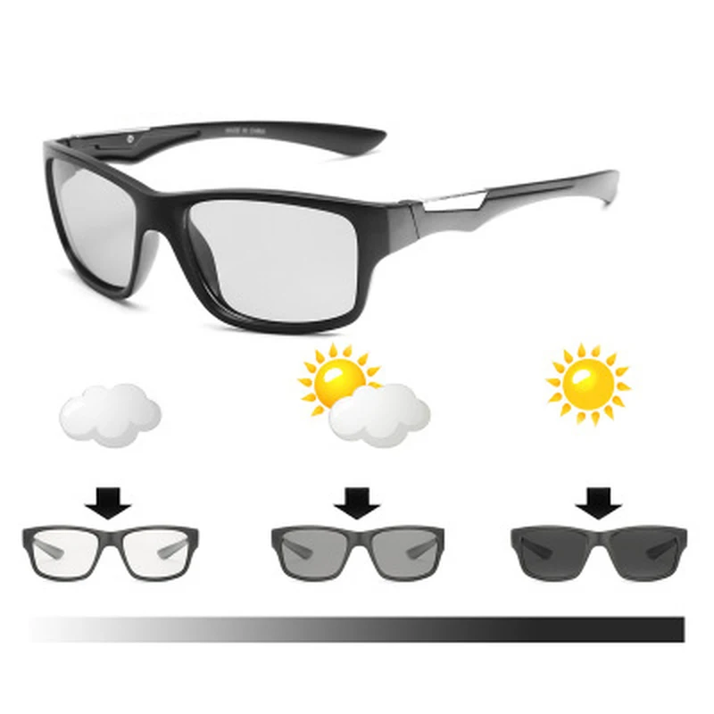 Солнцезащитные очки поляризационные для мужчин и женщин фотохромные