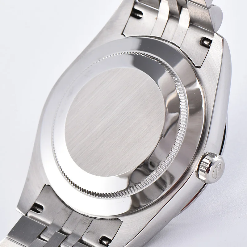 

Parnis 39.5mm Gray Dial Men's Watches Calendar Miyota 8215 Movement Automatic Mechanical Men Wristwatch relojes para hombre 2020