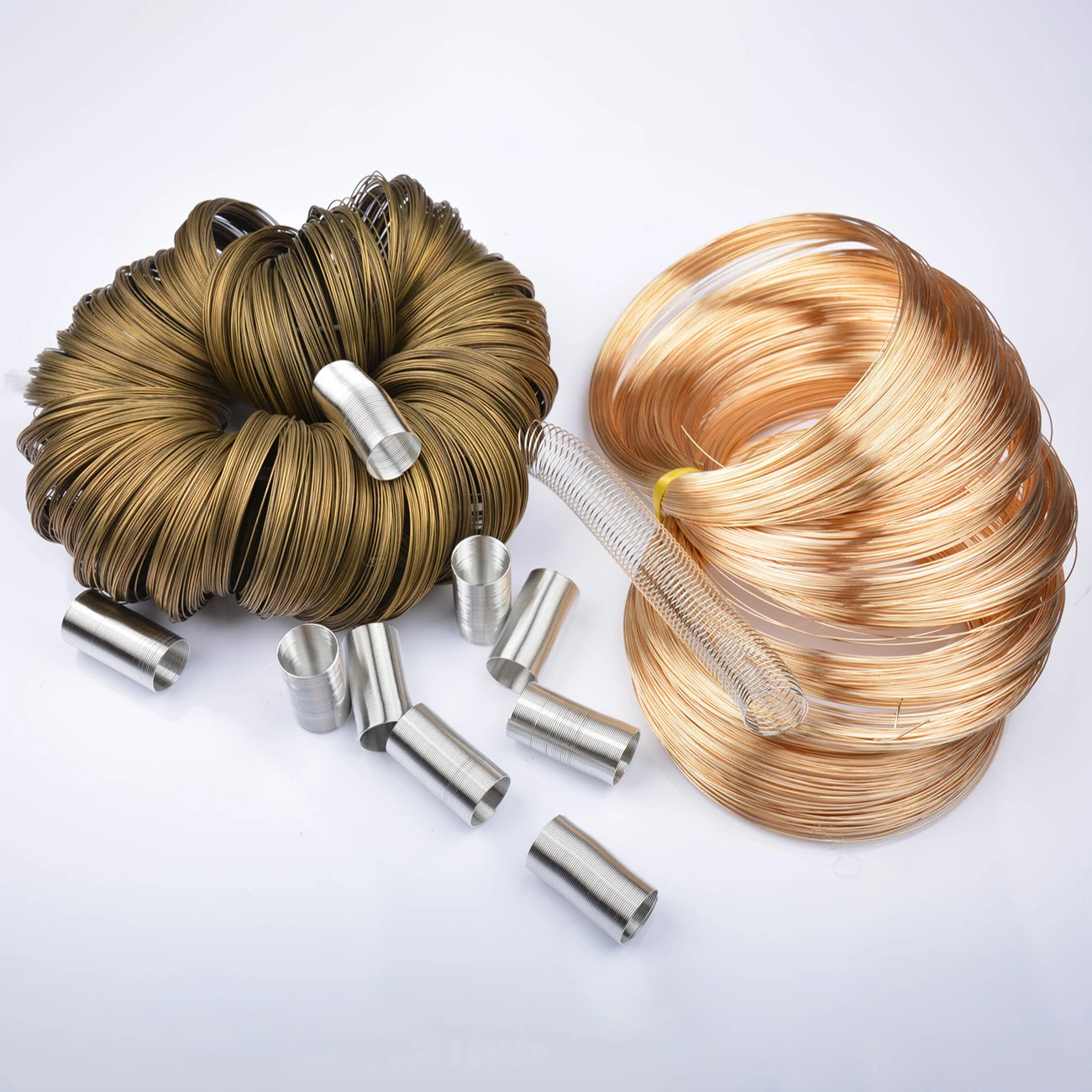 Медная Запоминающая сталь для браслетов ожерелий цветная проволока