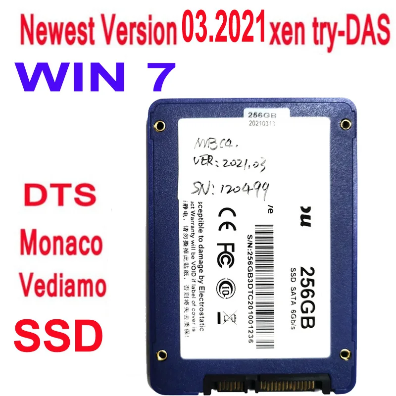 06/2021 новейшее полное программное обеспечение для MB STAR C4/C3/C5 c6 SSD HDD подходит
