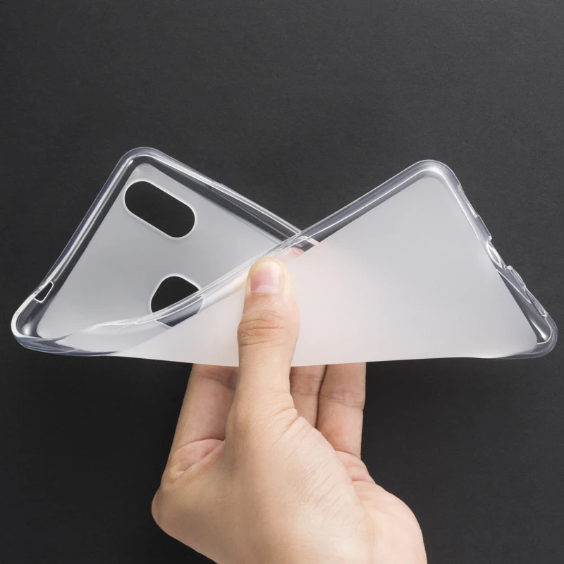 White Soft Silicone Чехол для телефона из искусственной кожи для Cubot Max 2, флип-чехол для Cubot Max 2, чехол для бизнеса, Мягкая силиконовая задняя крышка - Цвет: White Soft Silicone