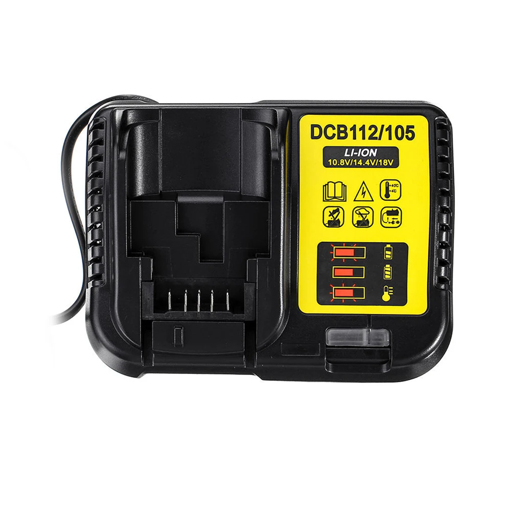 Профессиональное Сменное зарядное устройство Mini DCB112 для литий ионных
