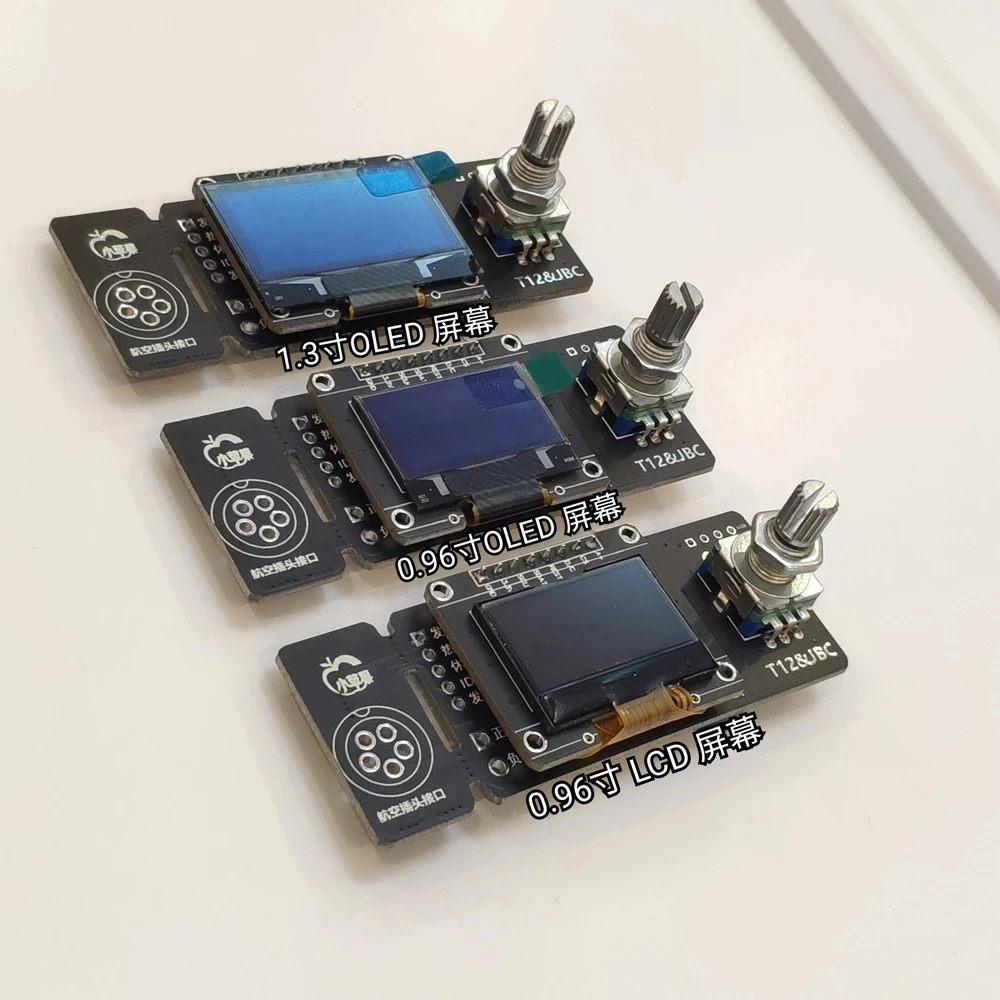 Placa de Controle de Solda Elétrica Tela Oled em Inglês T12 Jbc245 210 936 Display Digital Alta Potência Temperatura Constante Lcd Peças e acessórios p/ instrumentos
