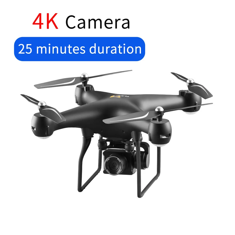 S32T 4K Cameras 4K Дрон с вращающейся камерой HD Квадрокоптер с 1080P Wifi FPV Дрон Профессиональный Дрон полёт 25 минут RC вертолет Drohne - Цвет: S32T 4K Cameras