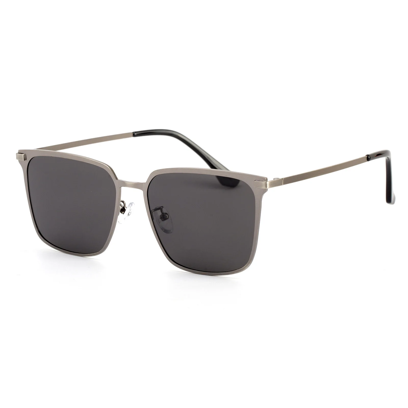 

New High Definition Polarized Sunglasses for Men 3099 Square Metal Sunglasses European and American Trend Sunglasses for Men