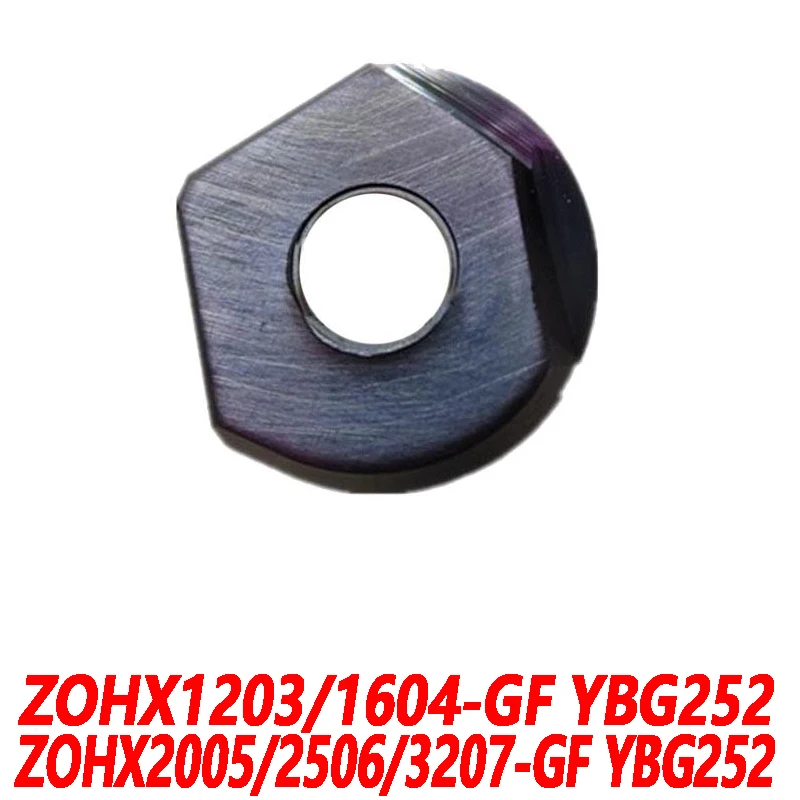 

100% Original ZOHX ZOHX1203-GF YBG252 ZOHX1604 ZOHX2005 ZOHX2506 ZOHX3207 10pcs CNC lathe blade Carbide insert High Quality