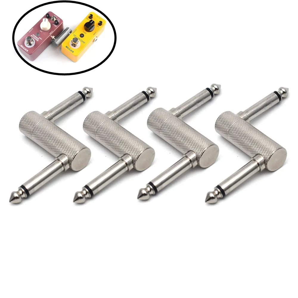 

6.35mm Adapter Plug Pedal Coupler Sz Type Connector For Guitar Effect Pedal 1/4 Inch High-Grade Amplifier Adapter Instruments