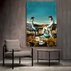 6 холщовых художественных плакатов и настенных картин во все тяжкие, Современные Декоративные плакаты для спальни