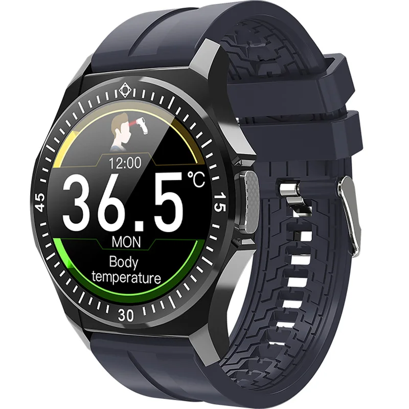 Смарт часы Lerbyee T8 с функцией измерения температуры тела и фитнес