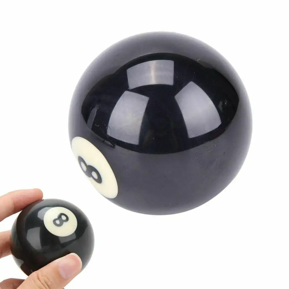 Стандартные черные шарики для 8 ми мячей диаметром 52 5 мм бильярда EA14 #8 сменные