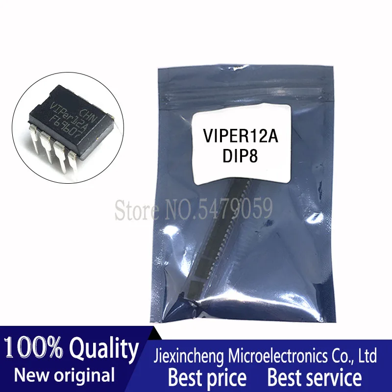 

20PCS VIPER12A VIPER12 DIP8 100%NEW