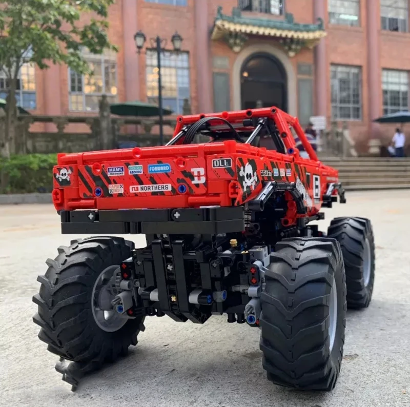 Автомобиль игрушки совместимая с MOC-26278 монстров модель грузового автомобиля SUV