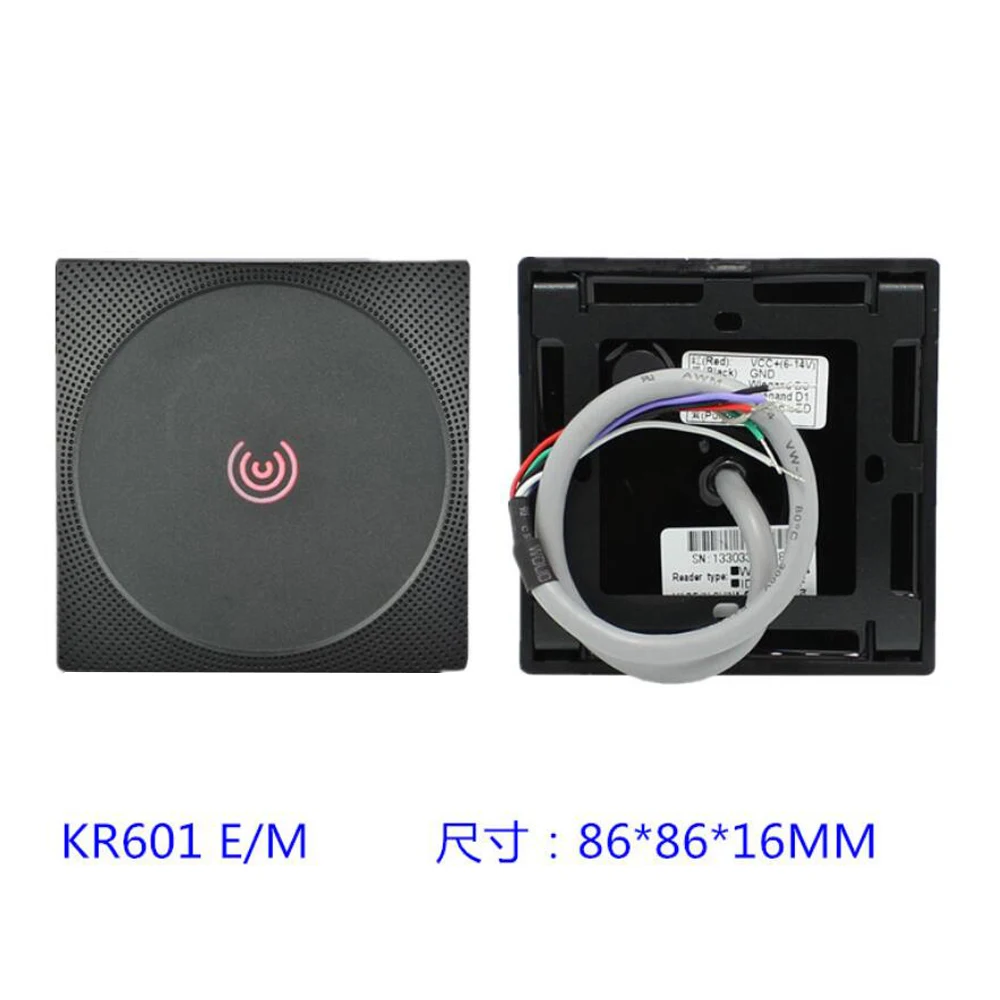 Считыватель Карт RFID KR601E считыватель карт 13 56 МГц 125 кГц приближения Wiegand 26 34 NFC IP65