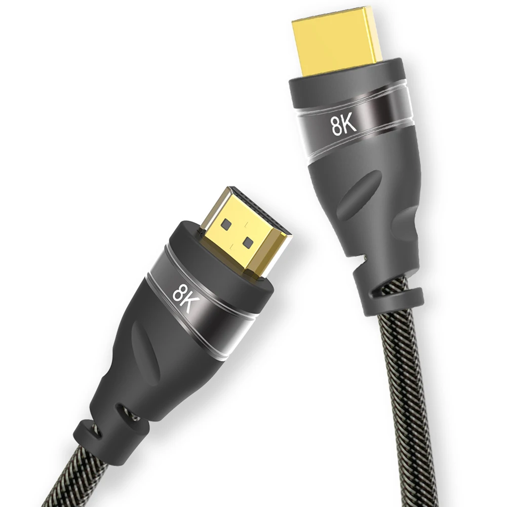 8K HDMI кабель высокоскоростной 48 Гбит/с 7680*4320 разрешение гибкий медный Шнур для