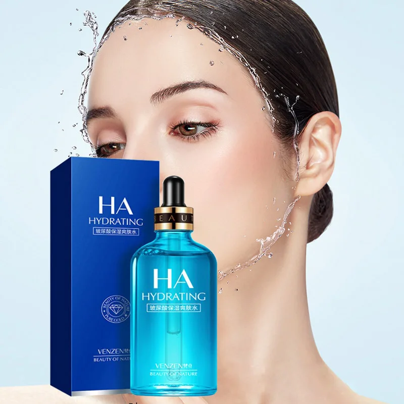 Сыворотка для лица с гиалуроновой кислотой 100 мл, увлажняющая, Питательная, для лица, отбеливание коллагена, подтягивающая, подтягивающая, Успокаивающая, восстанавливающая кожу