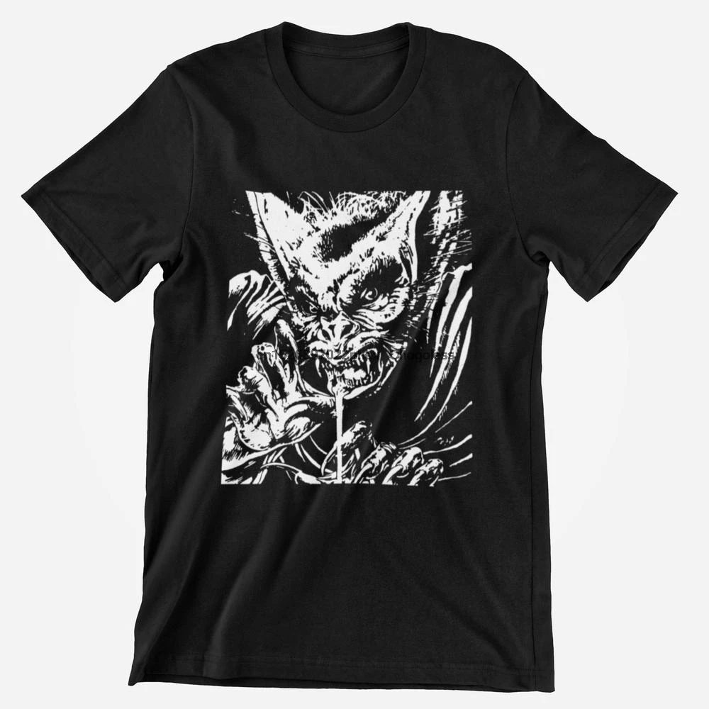 Футболка вампира Ба ужас готический Хэллоуин Дракула графическая футболка