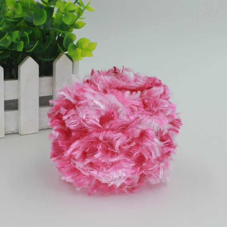 500 г меховой свитер вязаная шерсть пряжа мех толстый Madeja Lana De Tejerlana Para Tejer A железо