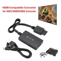 hdmi compatible converter for ps 2 nintendo 64 n64 gamecube ngc super console hd tv video cable splitter game accessories