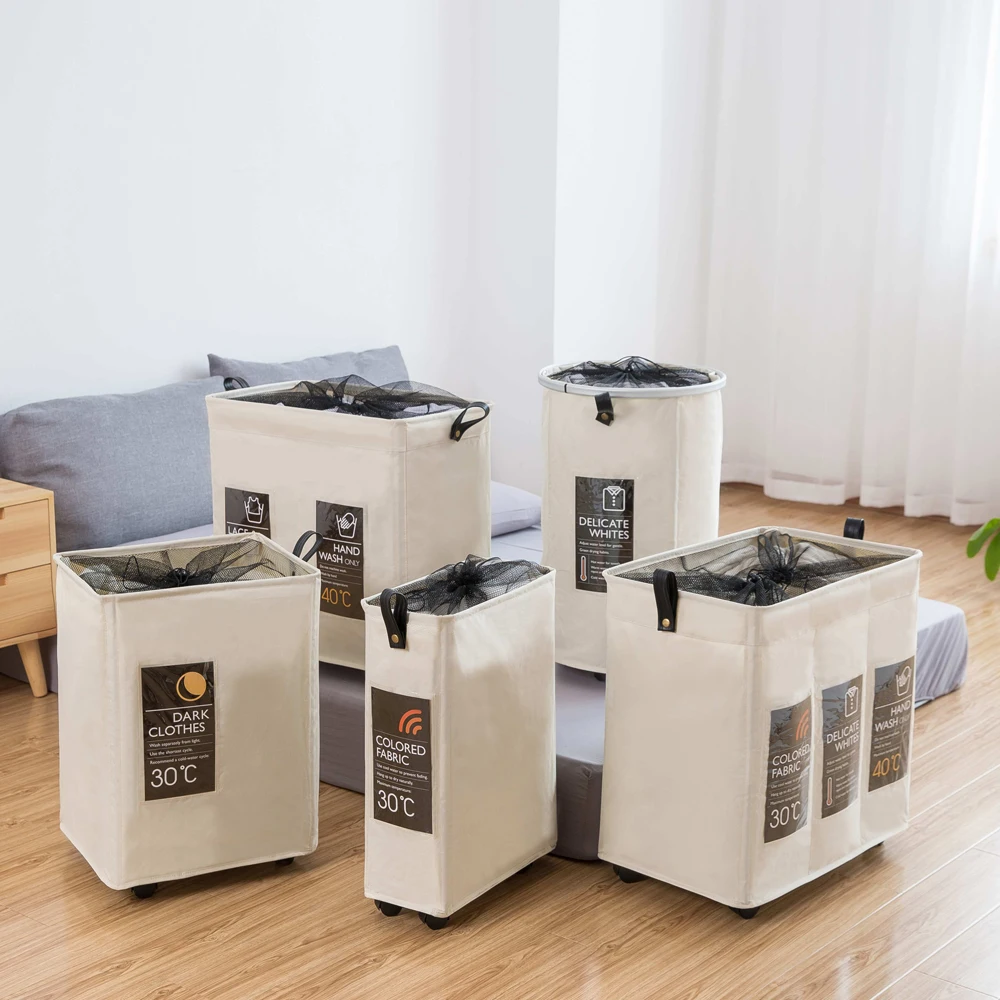 Корзина для хранения грязной одежды прачечной складная корзина белья сетчатая с