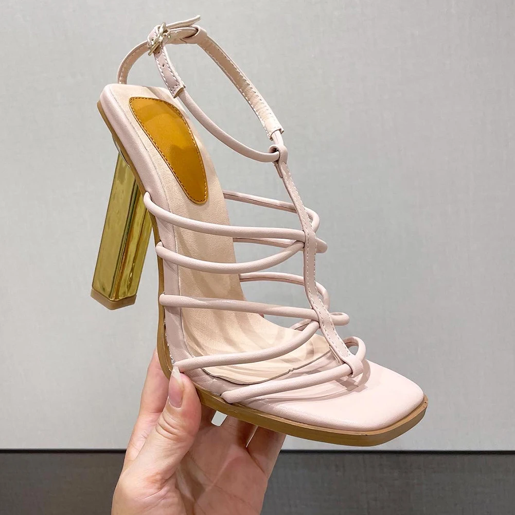 

SARAIRIS Solid Gladiator Concise Plus Size 42 Fashion Women Shoes Comfy Elegant Sexy Party Women Sandals