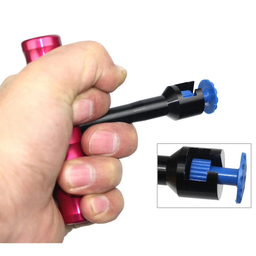 

Car Body Paintless Dent Repair Tools Puller Grip T-handle Dent Puller Mini T-bar with 18pcs Puller Tabs