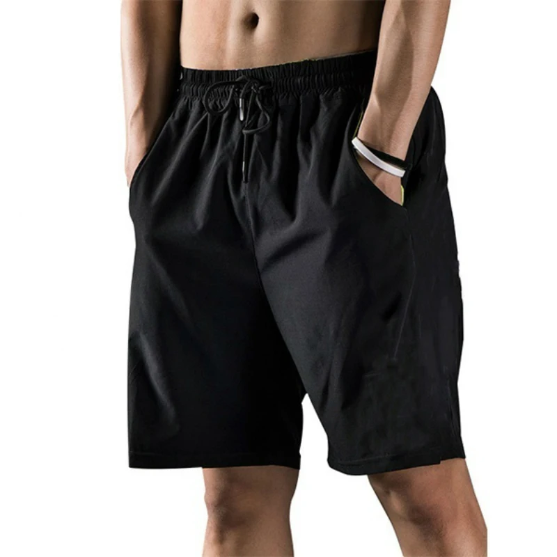 Fashion Men's Casual Shorts Summer New Men's Drawstring Shorts Lightweight Breathable Comfortable Outdoor Sports Pants