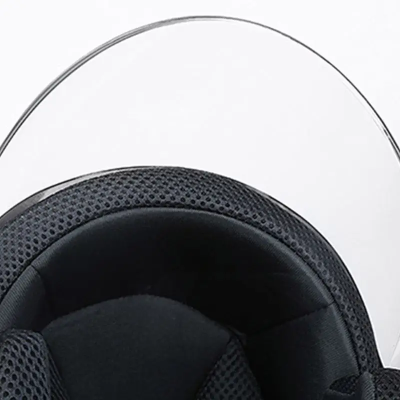 

Warm Windproof Motorcycle Helmet Anti-fog Scooter Open Face Cap with Sunshield Unisex Motorbike Road Bike Motor Ridding