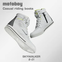 motoboy new motorcycle riding shoes motorcycle boots racing shoes fall proof knight equipment leisure four seasons men and women