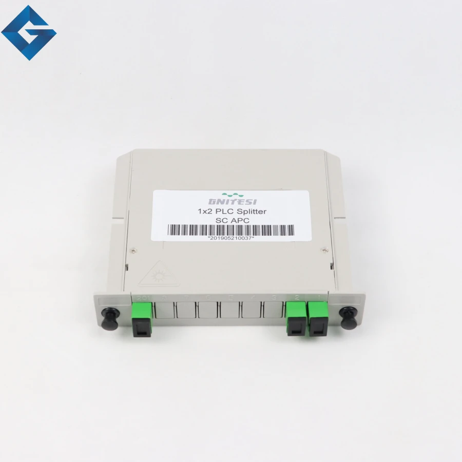 Высококачественное волоконное устройство для разветвления 1x2 коробка кассета