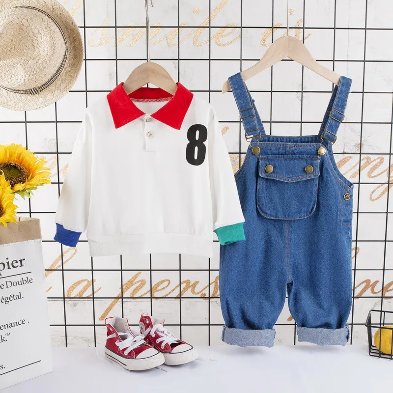 Летняя одежда для маленьких девочек и мальчиков повседневные Костюмы малышей