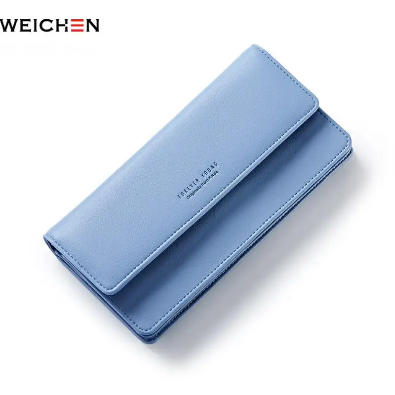 

Weichen Wallet Women Pu Leather Ladies Purse Female Clutch Wallet Forever Young Girl Purse Coin Pocket Card Holders