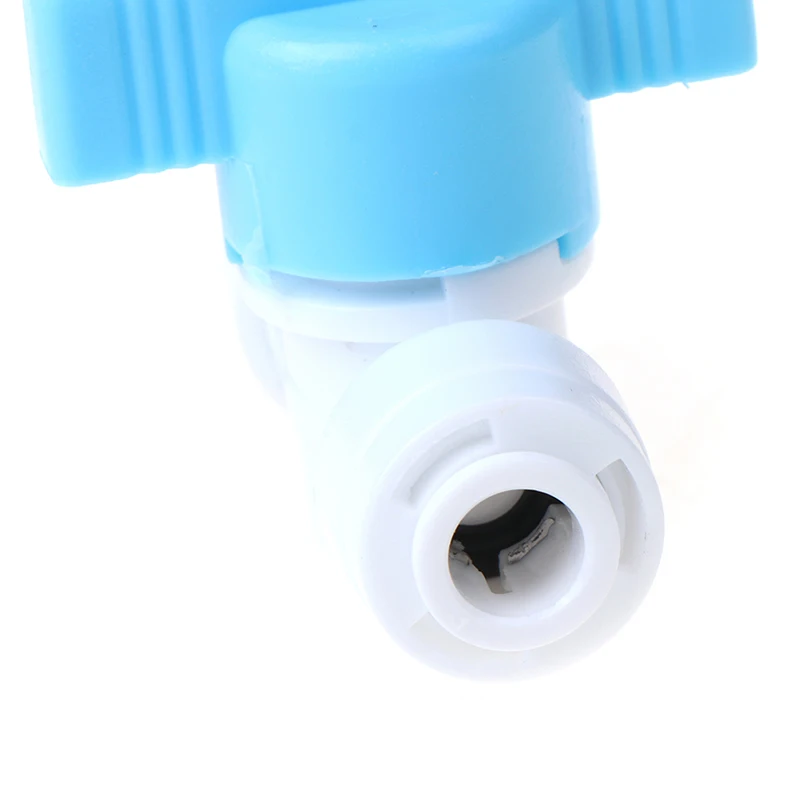 2 PCS/lot Plastic 1/4" OD Tube Tee Type PE Pipe Fitting Hose Quick Connector Aquarium RO Water Filter Reverse Osmosis System |
