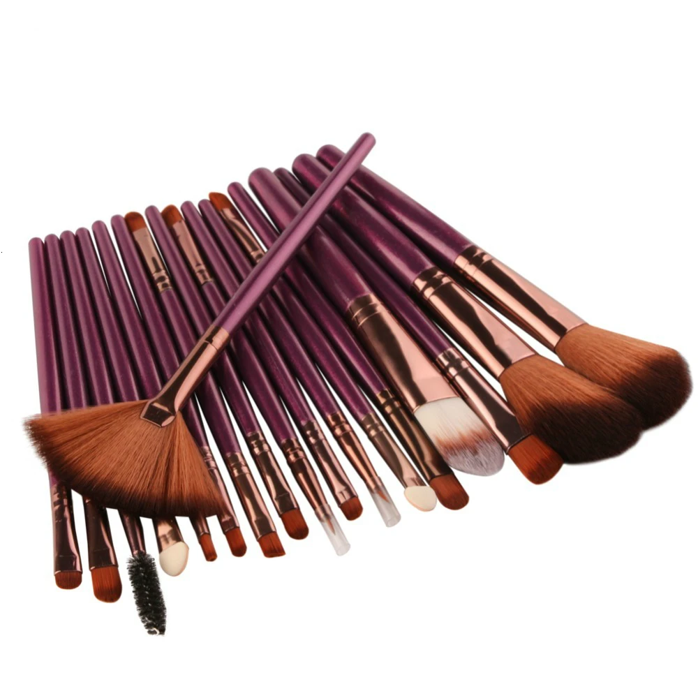Juego de herramientas pinceles maquillaje Cosmético АКФ Sombra Охос Фонд Румяна смешивание красота кисти