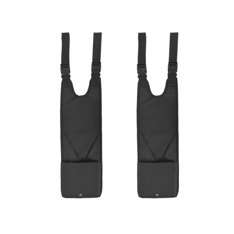 

2021 New 2 Pack Oxford Cloth ATV Rear Passenger Foot Pegs Universal Adjustable Foot Rest