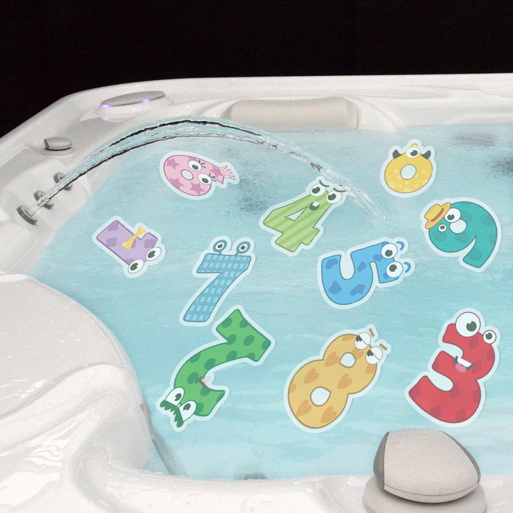 Детская ванна Нескользящая Наклейка 3D мультфильм анимация ПВХ ванная декорация