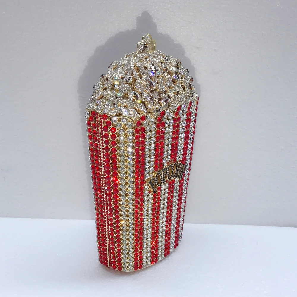 Женская вечерняя сумка из сплава с кристаллами/отверстиями клатч для вечеринок